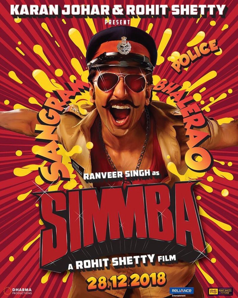 Ranveer Singh in Simmba