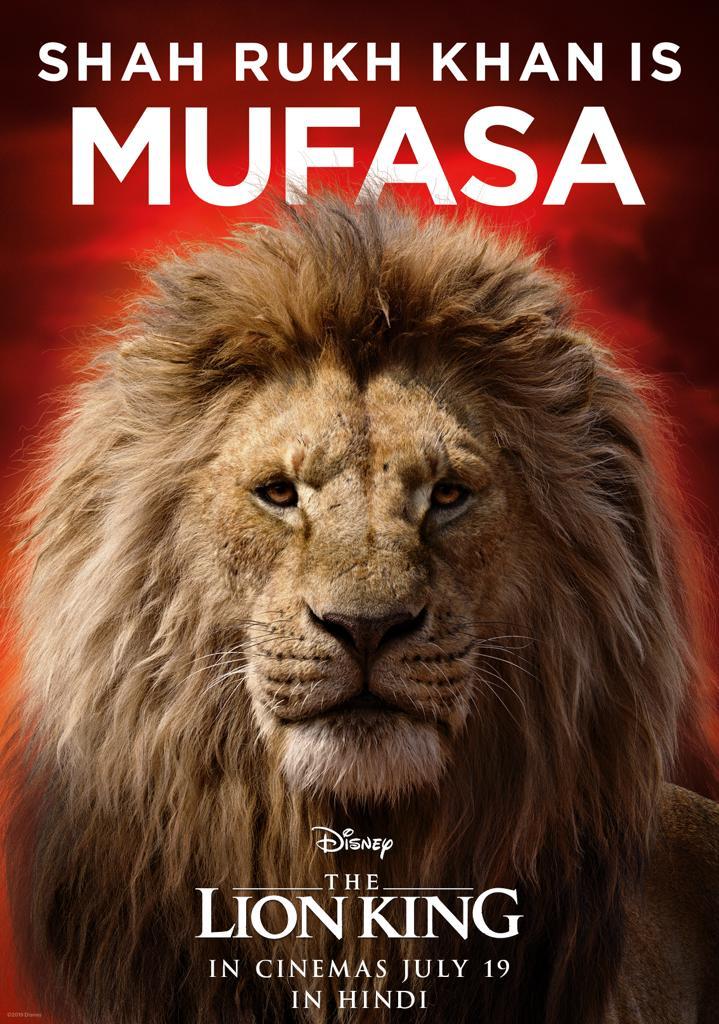 Shah Rukh Khan to voice for Mufasa in The Lion King