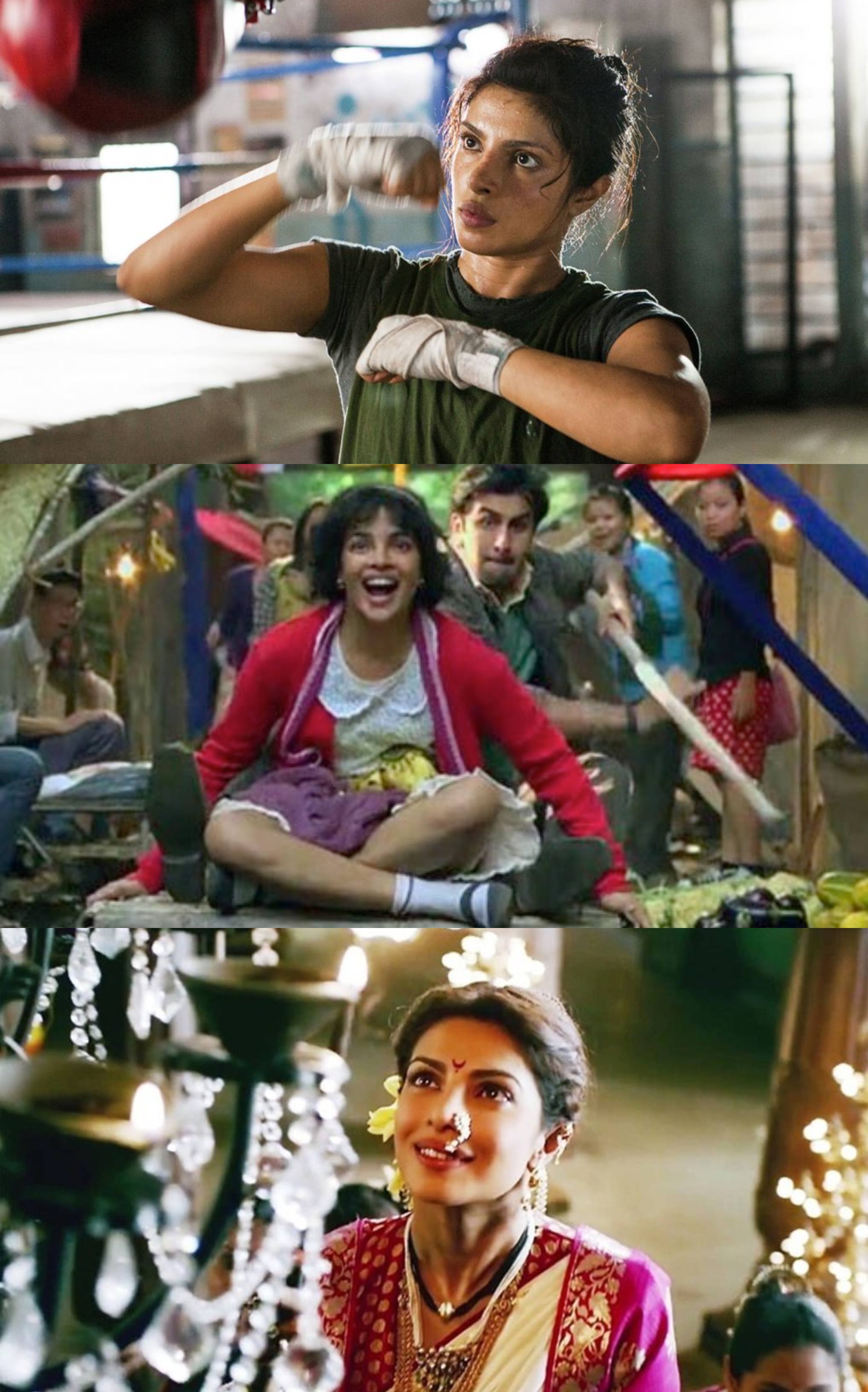 Priyanka Chopra's Different On-Screen Characters