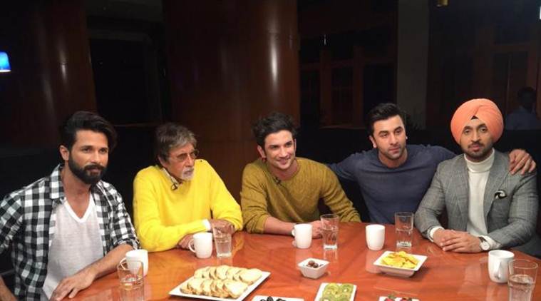 amitabh-bachchan-ranbir-kapoor-sushant-singh-rajput-shahid-kapoor-and-diljit-dosanjh-759