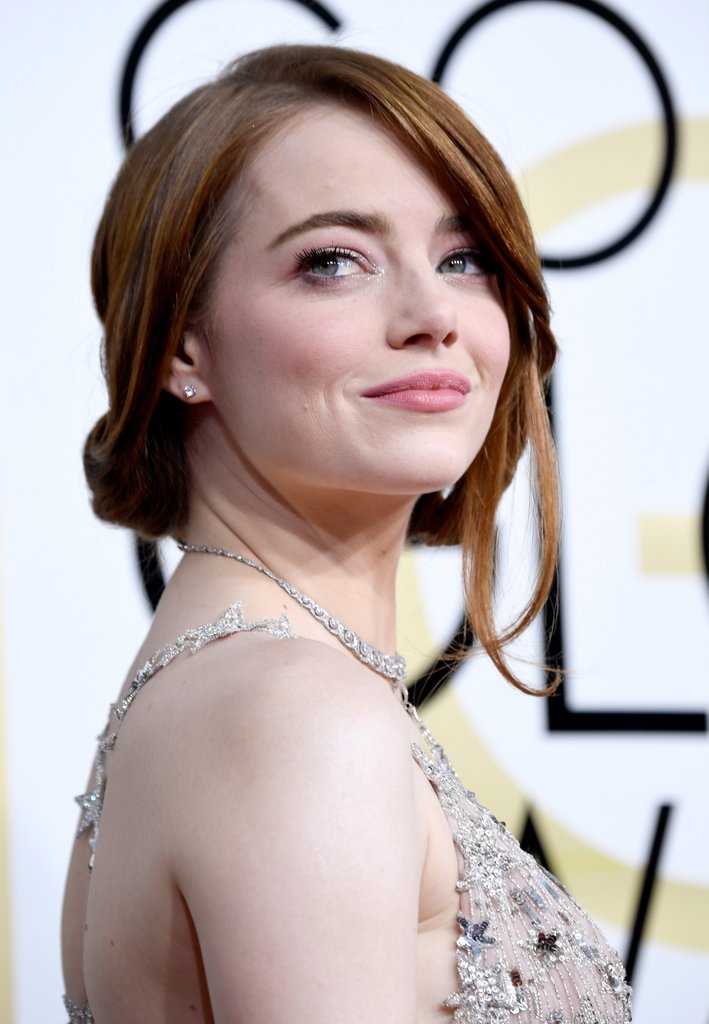 emma-stone-her-brother-2017-golden-globe-awards