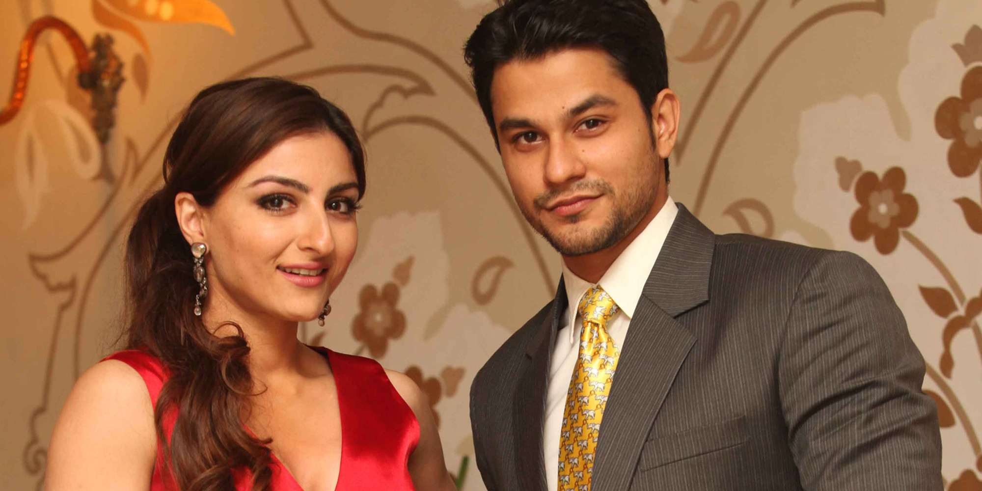 NEW DELHI, INDIA - NOVEMBER 7: Actor Soha Ali Khan with her boy friend Kunal Khemu during profile shoot for HT City on November 7, 2012 in New Delhi, India. (Photo by Manoj Verma/Hindustan Times via Getty Images)