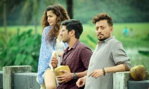 irrfan khan, mithila palkar, dulquer salmaan in karwaan special screening in london