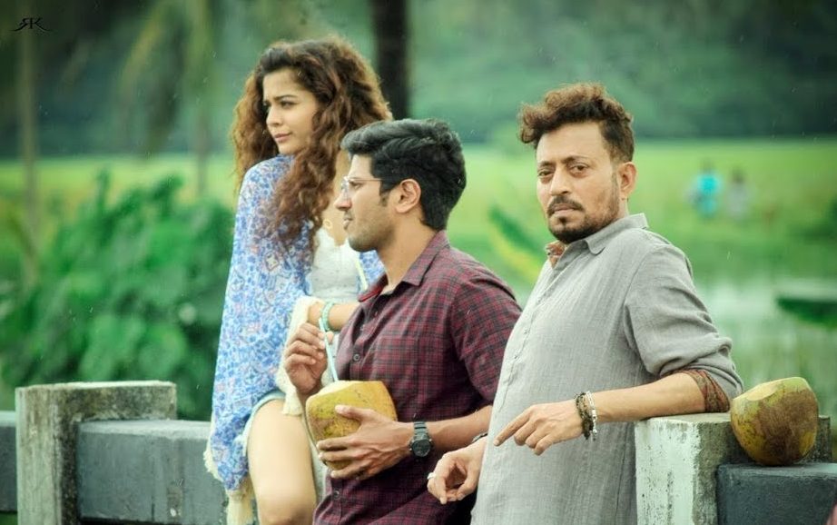 irrfan khan, mithila palkar, dulquer salmaan in karwaan special screening in london