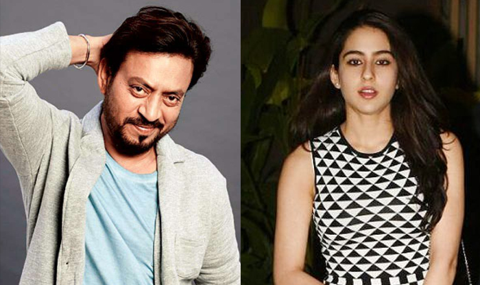 Sara Ali Khan and Irrfan Khan