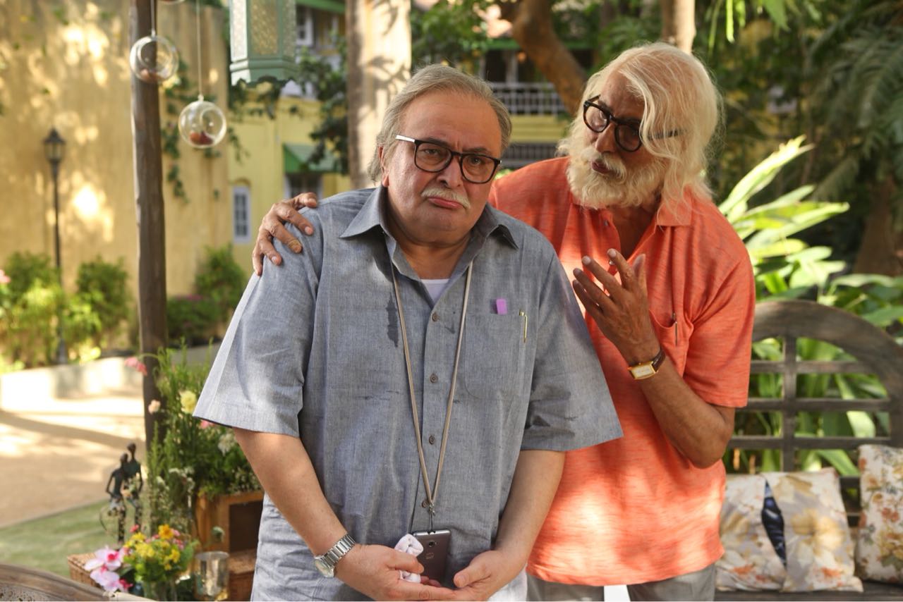amitabh bachchan rishi kapoor look in 102 not out box office