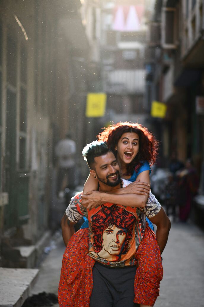 Taapsee and Vicky kaushal in manmarziyaan
