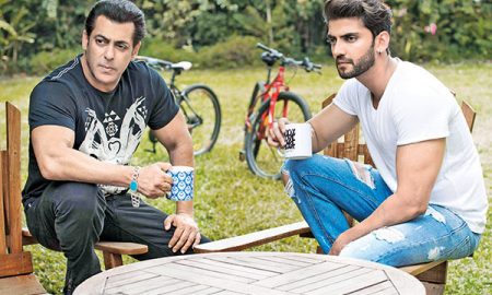 Salman Khan with Zaheer Iqbal