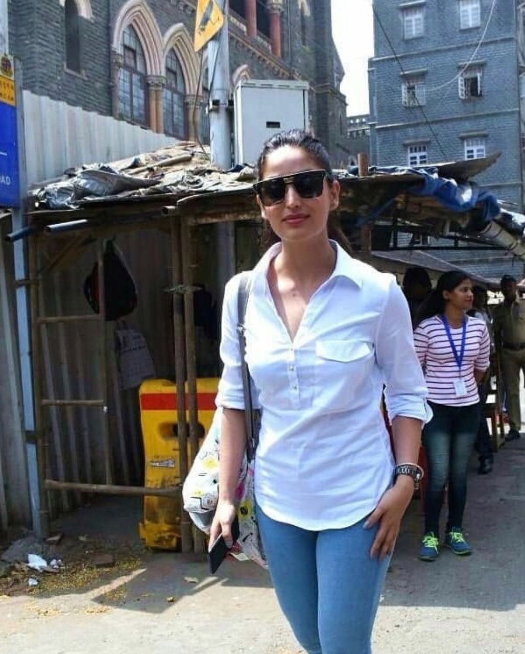 Yami Gautam visits Bombay High court