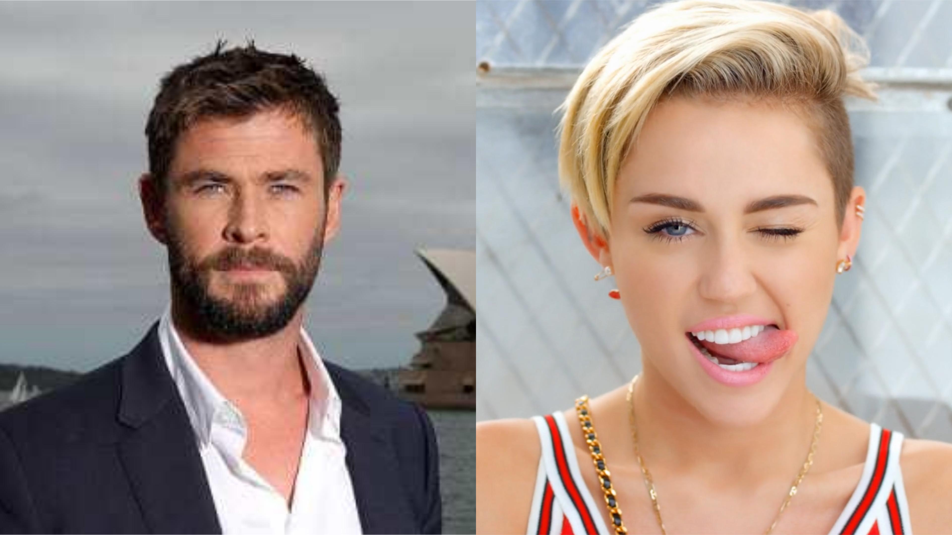 chris hemsworth dances to miley cyrus' wrecking ball