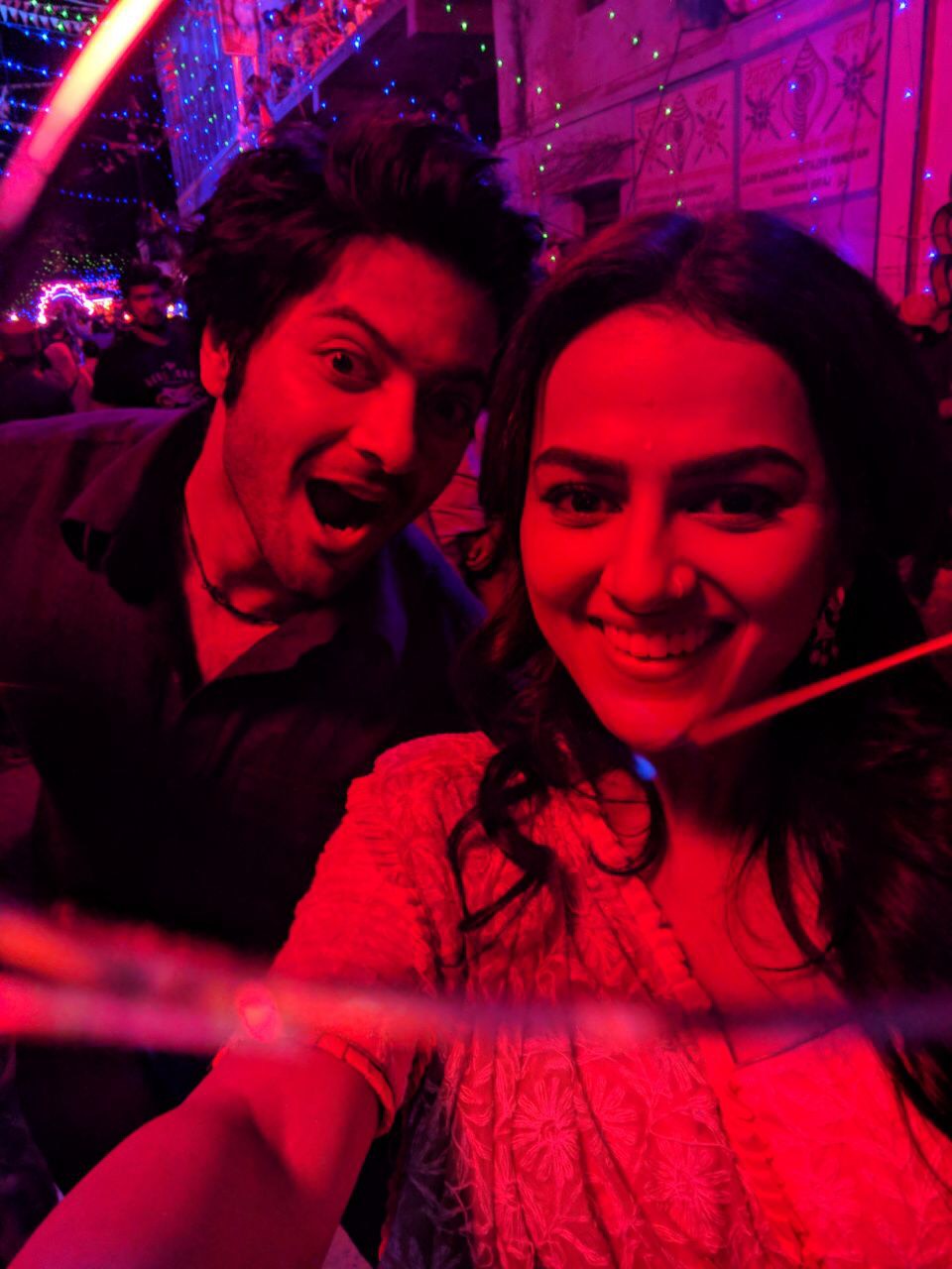 Ali Fazal and Shraddha Srinath