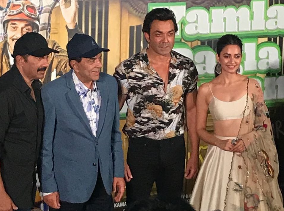 Dharmendra, Bobby, Sunny, Kriti