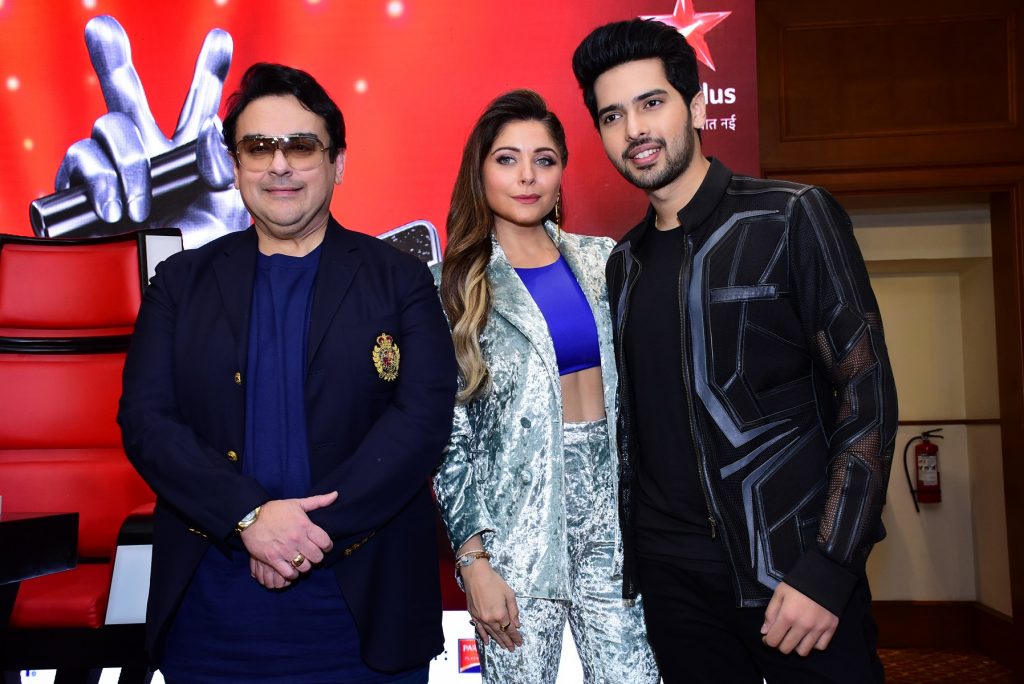 Adnan Sami, Kanika Kapoor and Armaan Malik as THE VOICE coaches