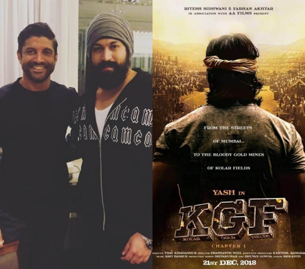 Farhan Akhtar Teams Up With Yash For KGF Chapter 2