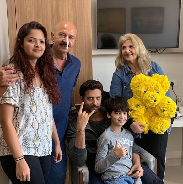 Hrithik Roshan Celebrates His Birthday With Family