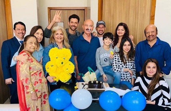 Hrithik Roshan Celebrates His Birthday Amidst Family And Friends