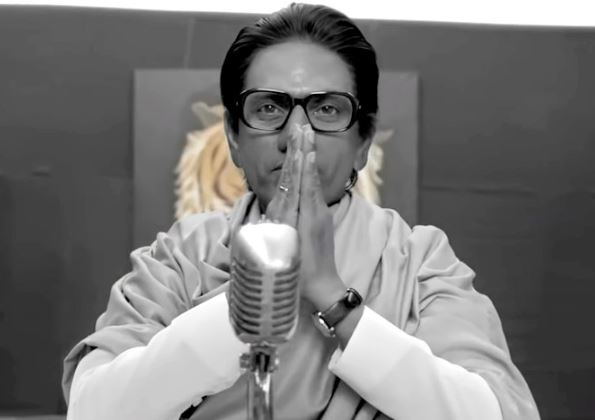 Nawazuddin Siddiqui as Balasaheb Thackeray in Thackeray