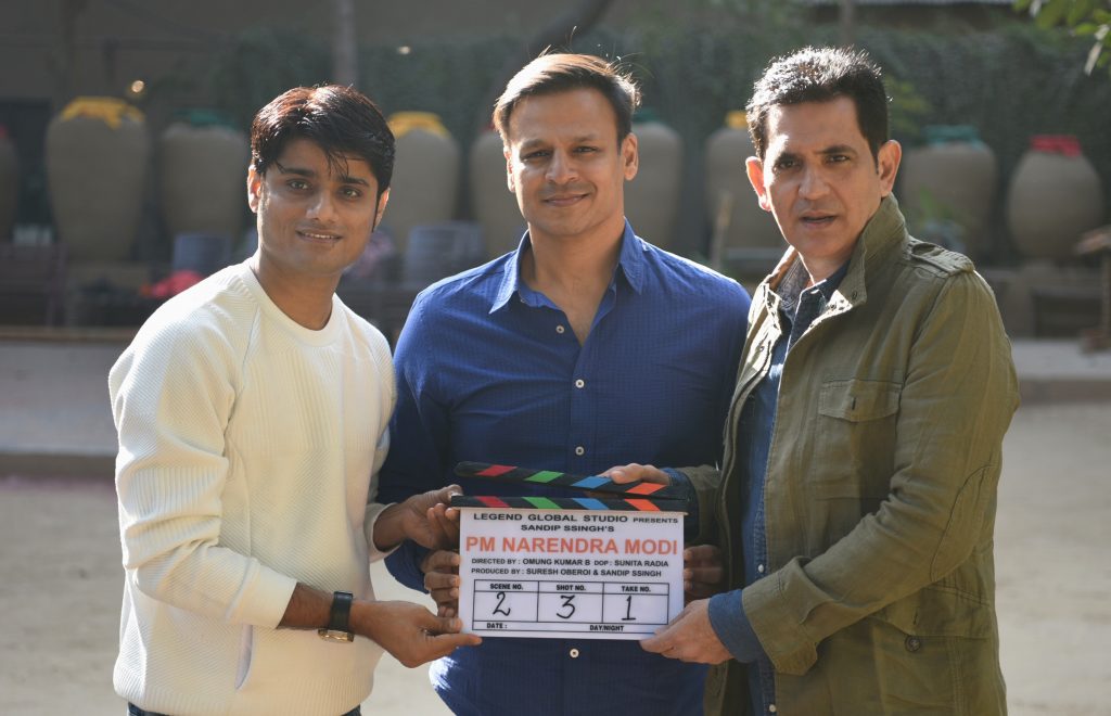 Producer Sandip Ssingh, Actor Vivek Anand Oberoi and Director Omung Kumar