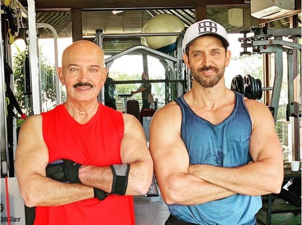 Rakesh Roshan and Hrithik Roshan