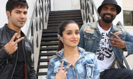 Varun Dhawan, Shraddha Kapoor and Remo D'Souza