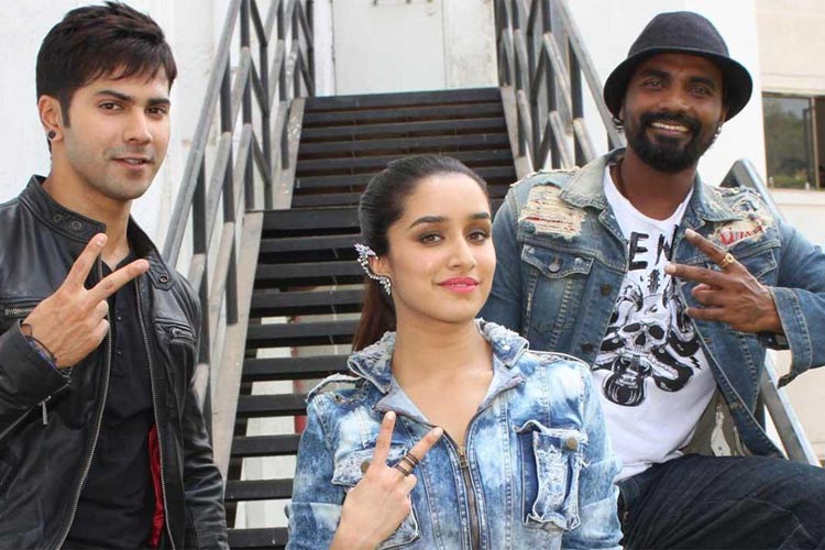 Varun Dhawan, Shraddha Kapoor and Remo D'Souza