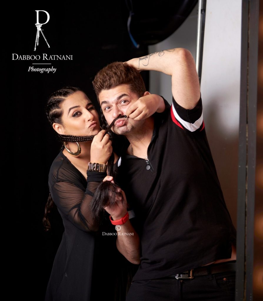 Dabboo Ratnani and Vidya Balan