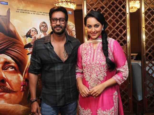 Ajay Devgn and Sonakshi Sinha