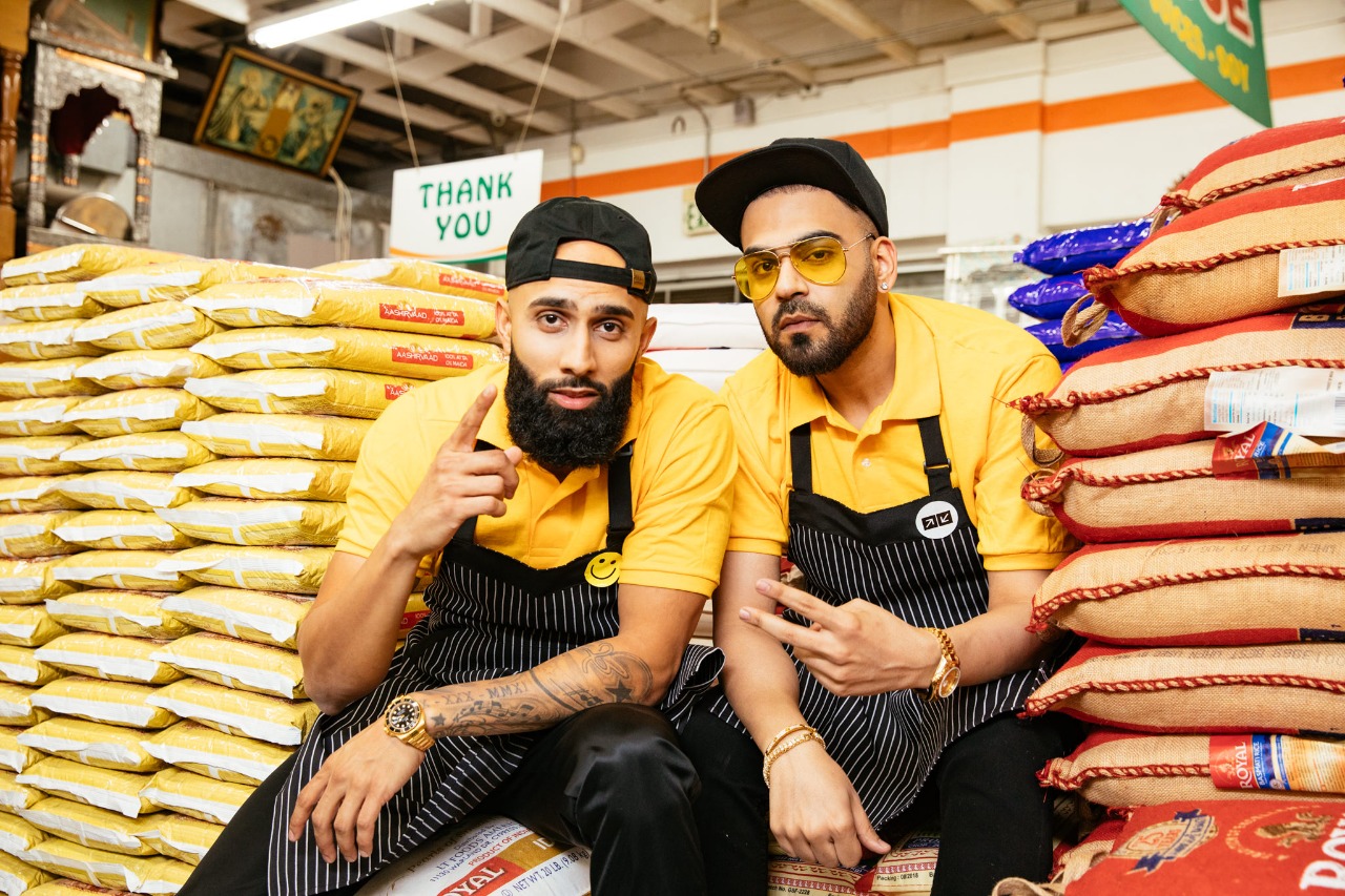 DJ UpsideDown and rapper Happy Singh