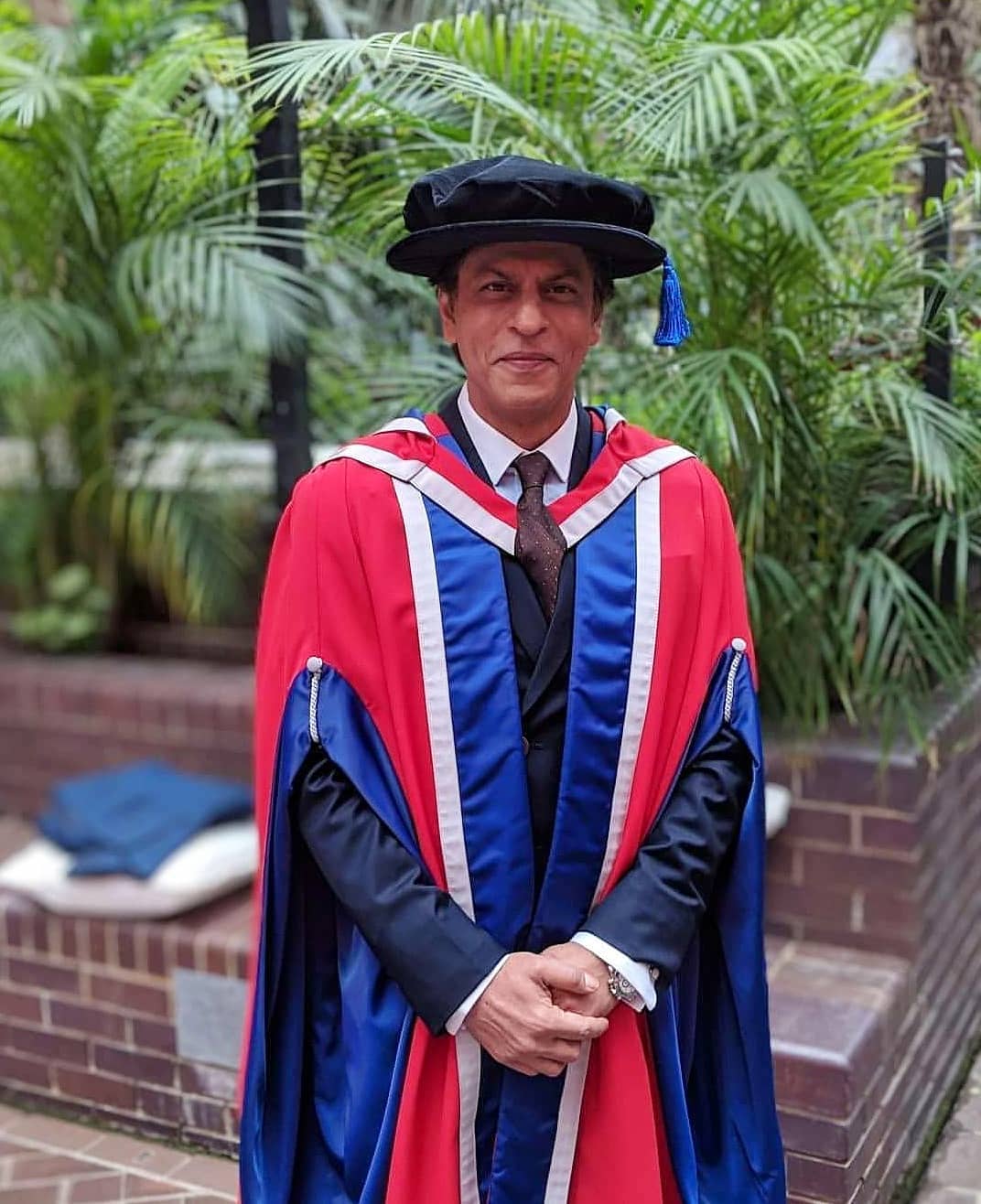 Shah Rukh Khan receives a honorary doctorate in philanthropy