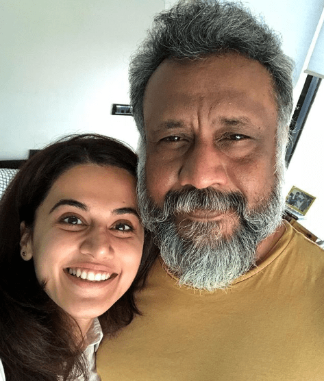 Taapsee Pannu and Anubhav Sinha