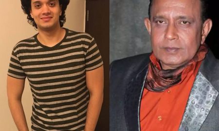 Mithun Chakraborty and Namashi Chakraborty