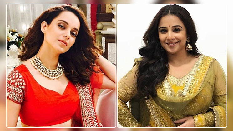 Vidya Balan Looses The Jayalalitha Biopic To Kangana Ranaut