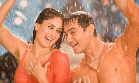 Kareena Kapoor Khan and Aamir Khan in 3 Idiot