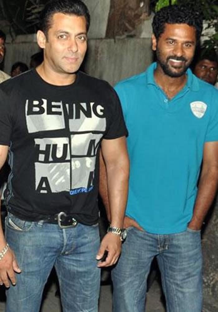 Salman Khan and Prabhudheva 