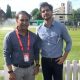 Tahir Raj Bhasin and Sunil Gavaskar