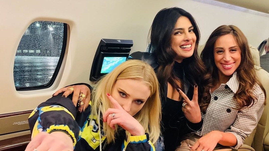 Priyanka Chopra, Sophie Turner and Danielle