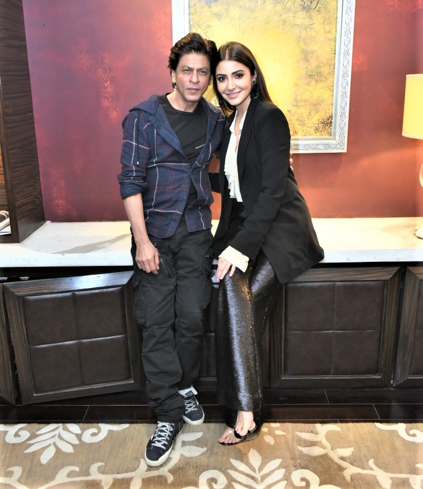 Shah Rukh Khan and Anushka Sharma