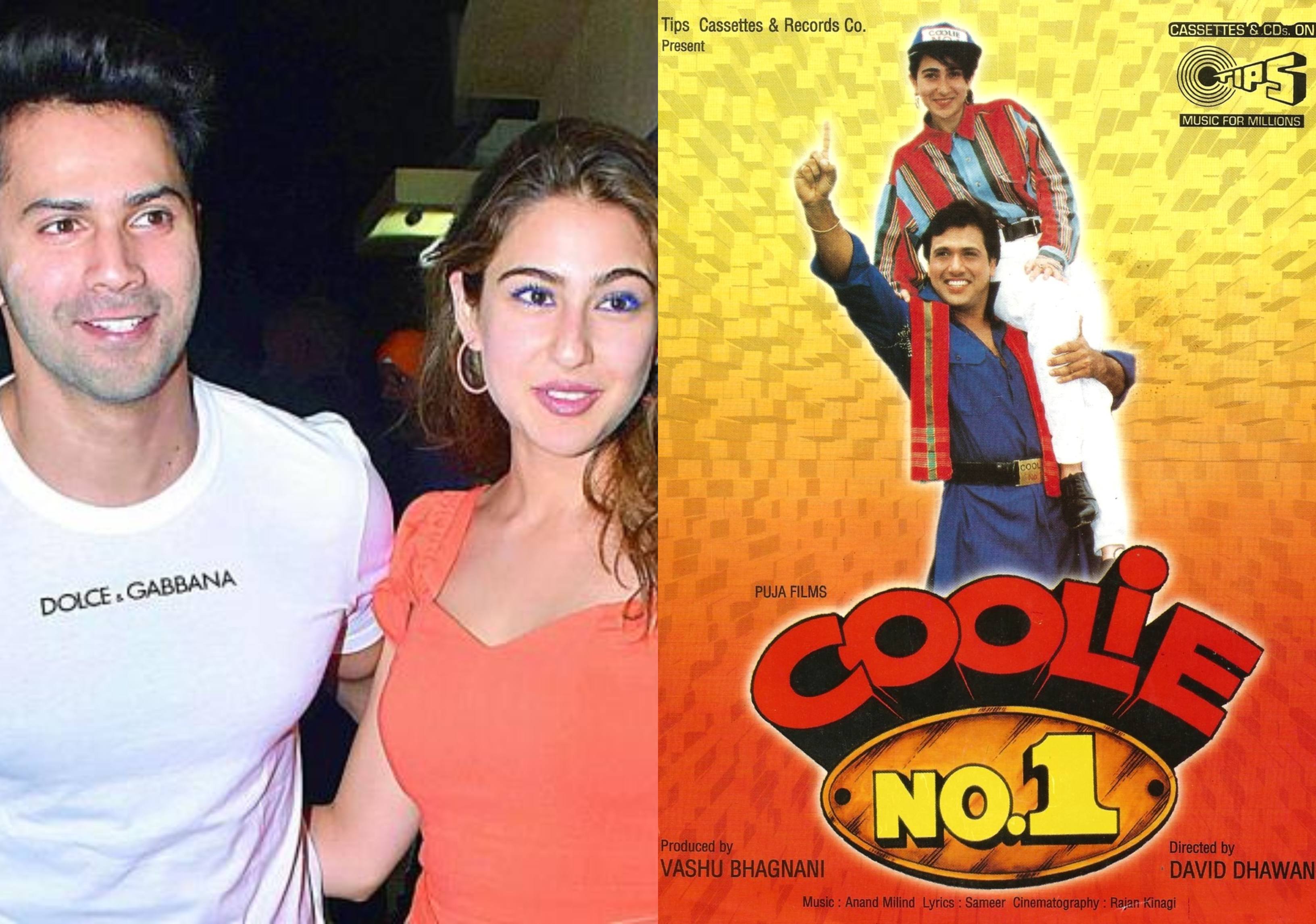 Varun Dhawan And Sara Ali Khan To Sizzle In A Recreated Hit Song In Coolie No. 1 Remake