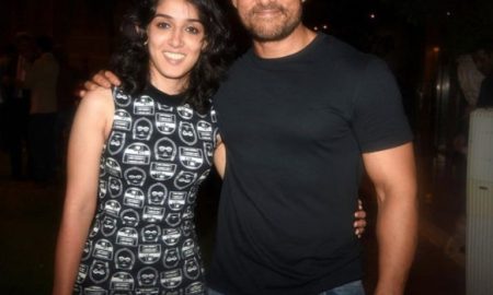 Aamir Khan and Ira Khan