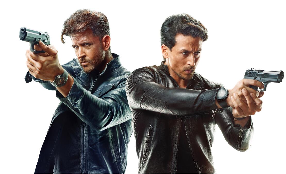 Hrithik Roshan and Tiger Shroff in WAR