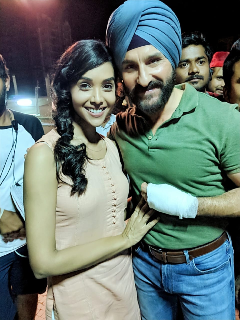 Saif Ali Khan and Anupriya Goenka