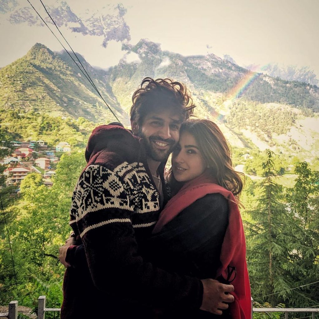 Sara Ali Khan and Kartik Aaryan